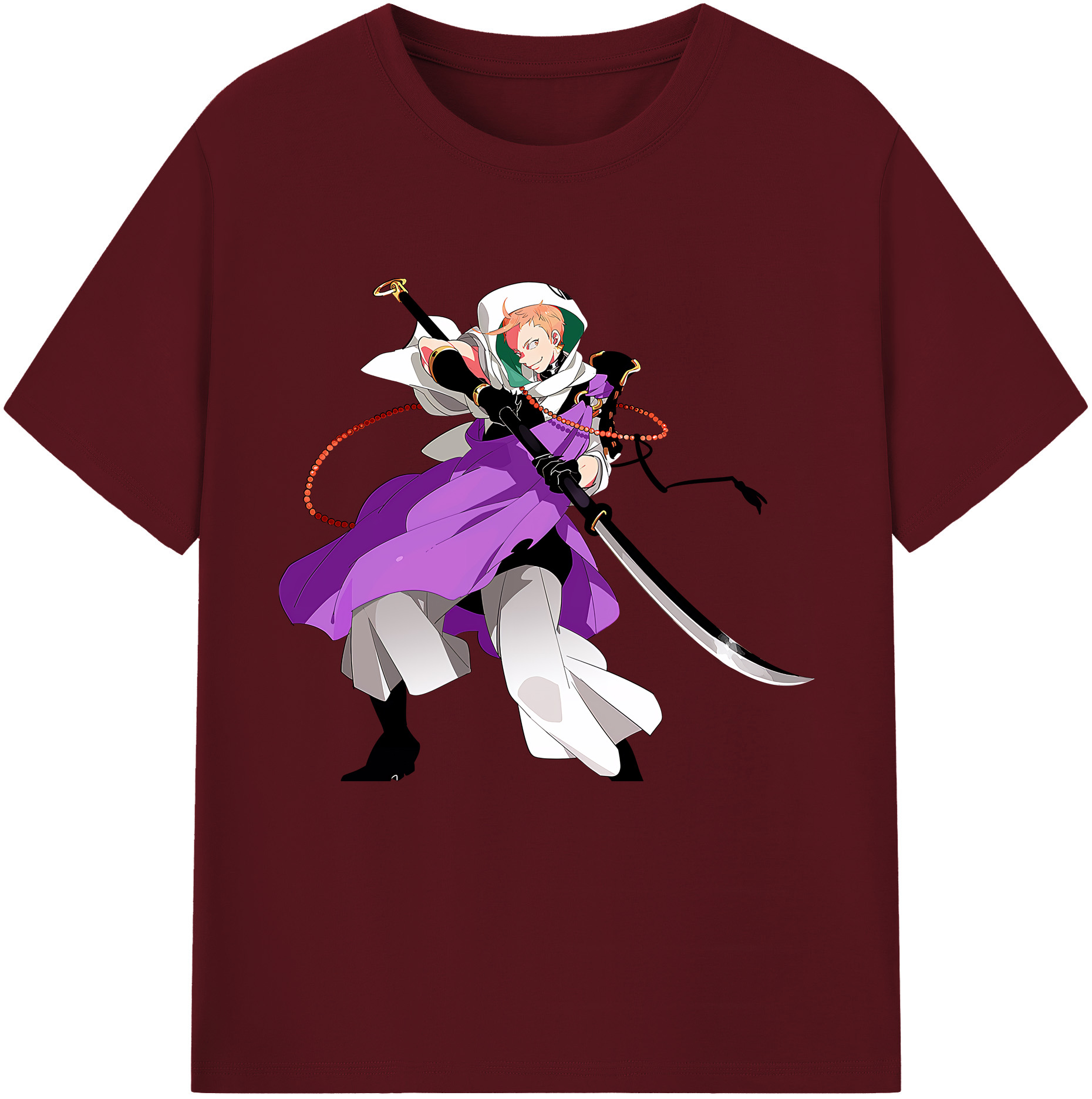（画像用） 刀剣乱舞 Touken Ranbu 綿100％半袖Tシャツ（フロントプリント）